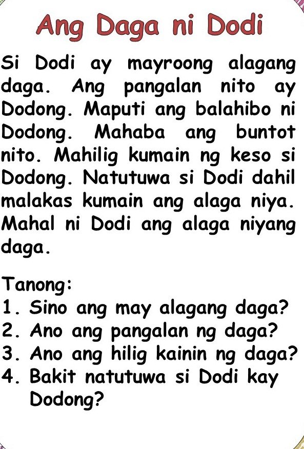 tagalog reading for grade 1 3