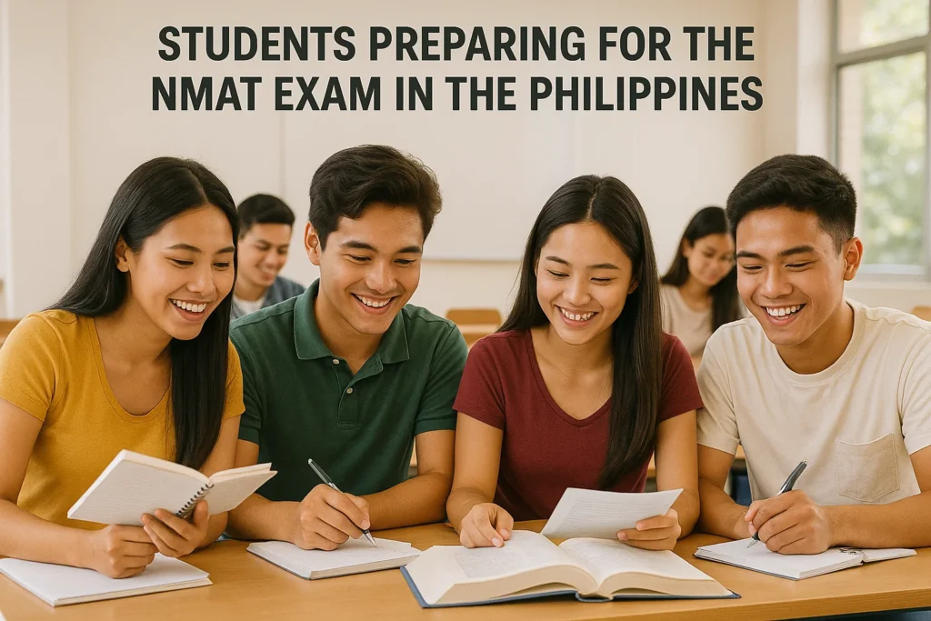 Students Preparing for the NMAT Exam in the Philippines