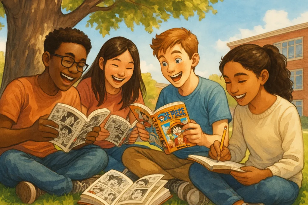 Read One Piece Manga – Students Discover Storytelling and Courage