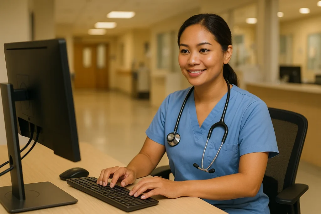 Nurse scheduling Prometric exam online