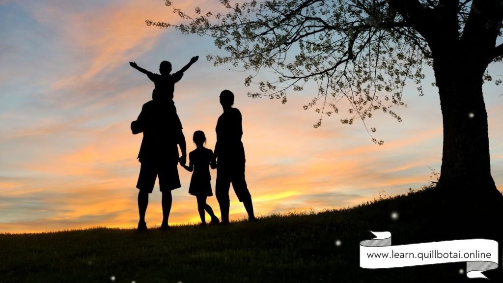 Two Parent Family Clipart Simple, Black and White, and Free