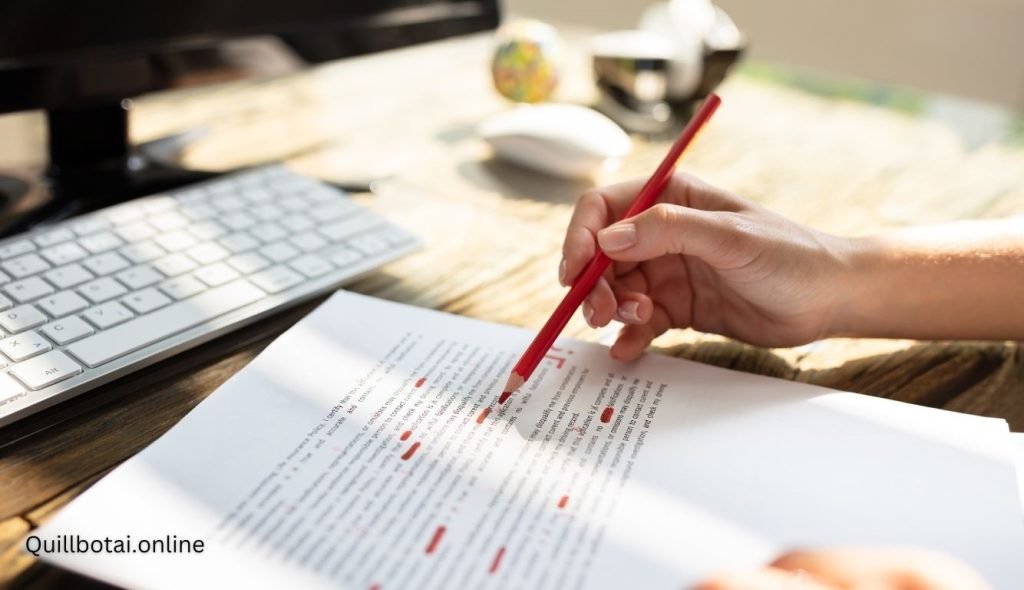 How do you write an error free sentence by Quillbot AI