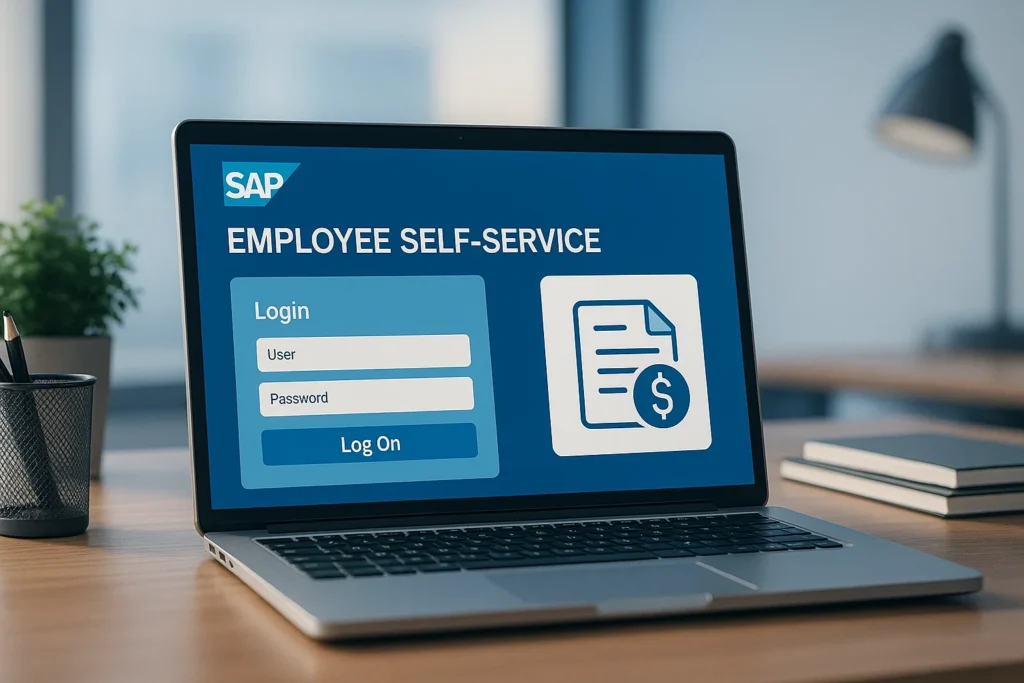 SAP ESS Login Payslip Access